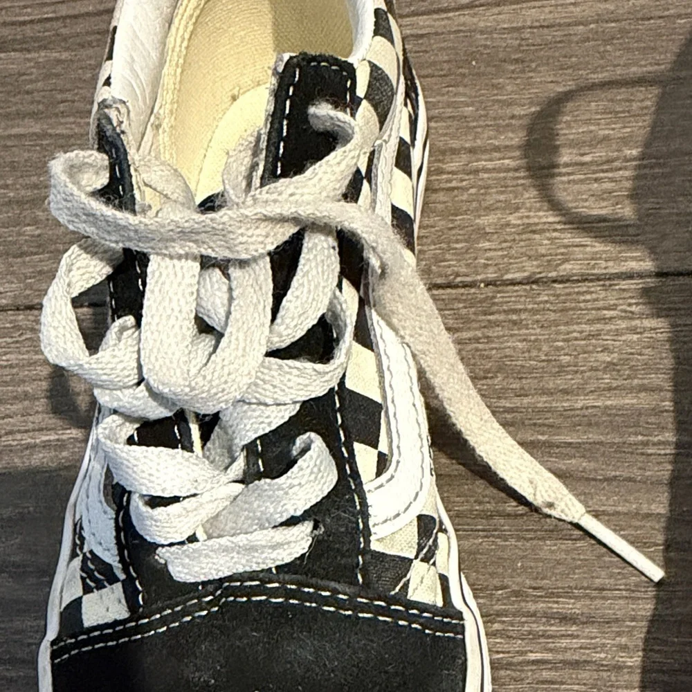Vans Old Skool Classic Black and White Checkered Shoes